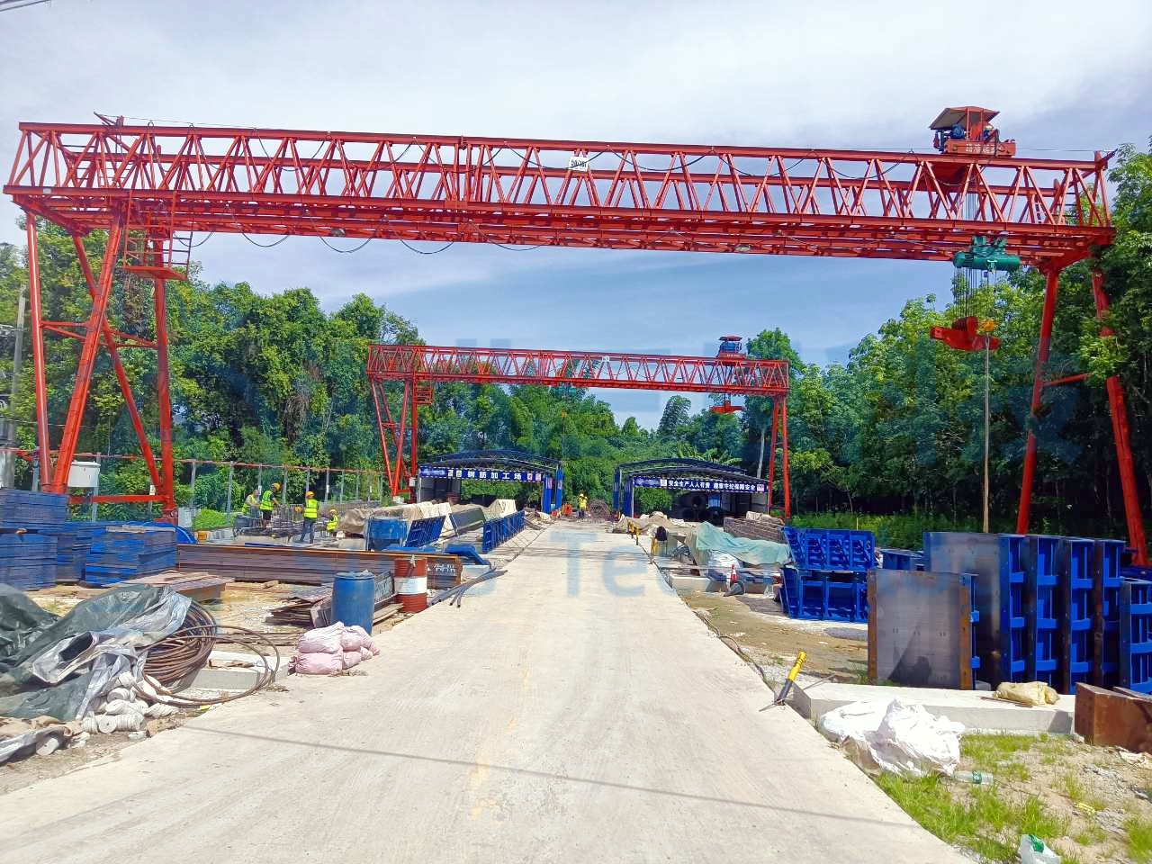 上海、海南兩地龍門吊安全監(jiān)控系統(tǒng)順利交付，設(shè)備安全盡在“眼”中