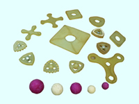 清理塊、推料塊、橡皮球